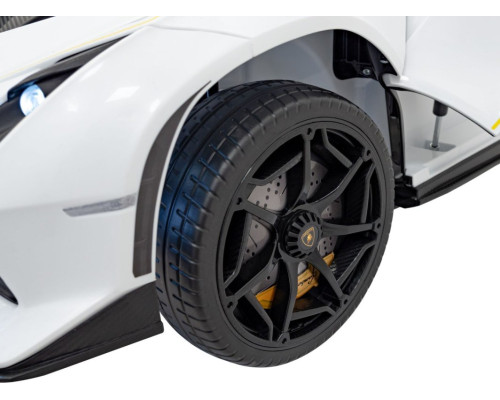 Дитяча акумуляторна машинка Lamborghini Invencible Біла