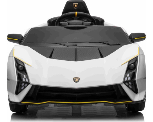 Дитяча акумуляторна машинка Lamborghini Invencible Біла