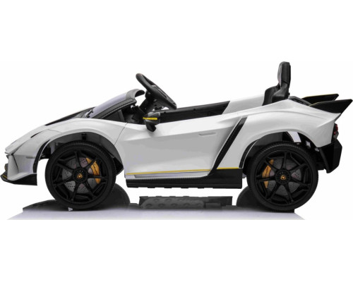 Дитяча акумуляторна машинка Lamborghini Invencible Біла