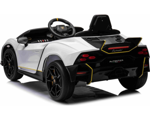 Дитяча акумуляторна машинка Lamborghini Invencible Біла