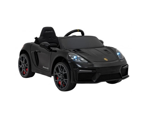 Дитяча акумуляторна машинка Porsche 718 MP4 Чорна