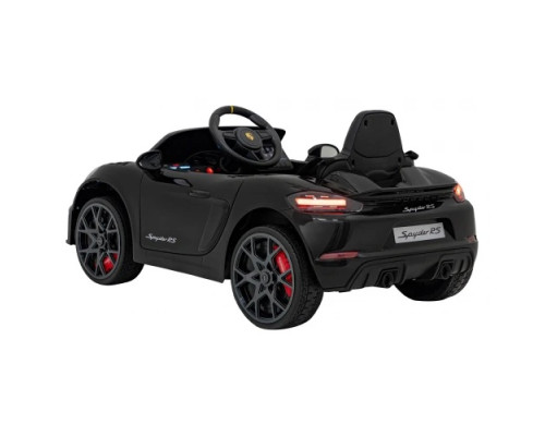 Дитяча акумуляторна машинка Porsche 718 MP4 Чорна