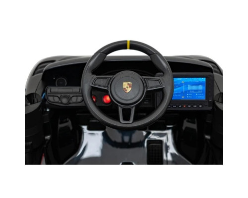 Дитяча акумуляторна машинка Porsche 718 MP4 Чорна