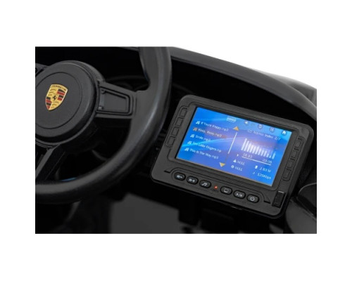 Дитяча акумуляторна машинка Porsche 718 MP4 Чорна