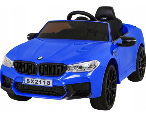 Дитяча акумуляторна машинка BMW M5 DRIFT Синя