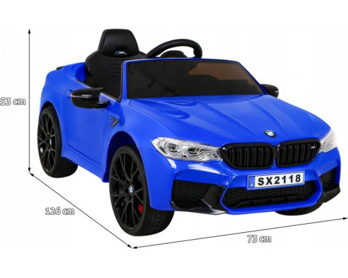 Дитяча акумуляторна машинка BMW M5 DRIFT Синя