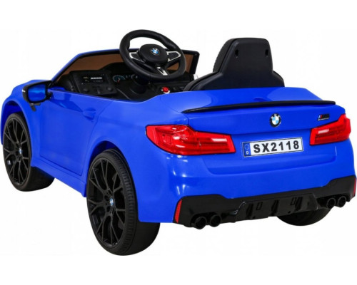 Дитяча акумуляторна машинка BMW M5 DRIFT Синя