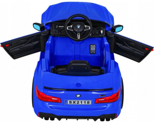 Дитяча акумуляторна машинка BMW M5 DRIFT Синя