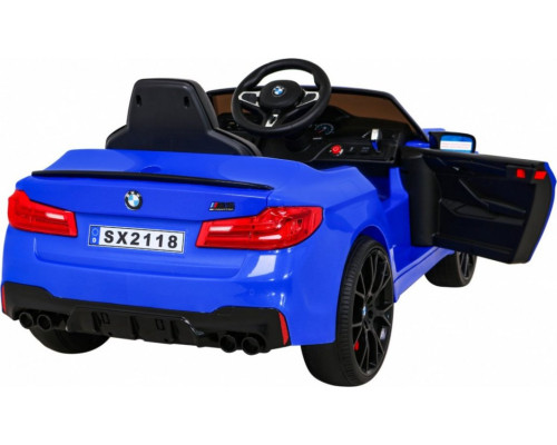 Дитяча акумуляторна машинка BMW M5 DRIFT Синя