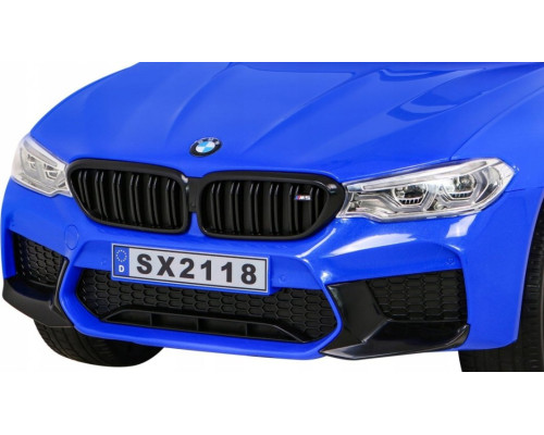 Дитяча акумуляторна машинка BMW M5 DRIFT Синя