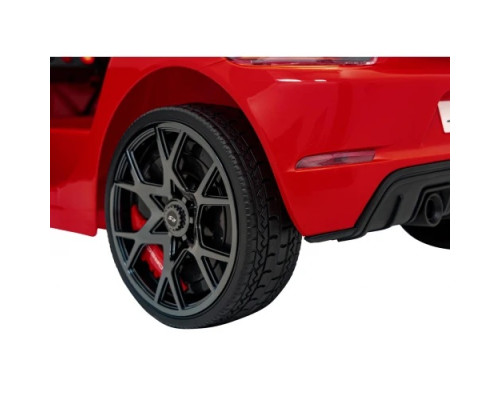 Дитяча акумуляторна машинка Porsche 718 Червона