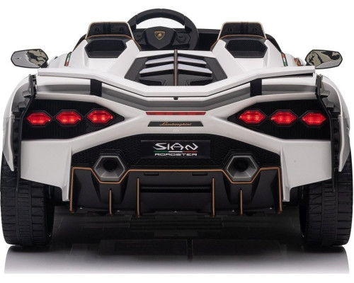Дитяча акумуляторна машинка Lamborghini SIAN Біла