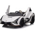 Дитяча акумуляторна машинка Lamborghini SIAN Біла