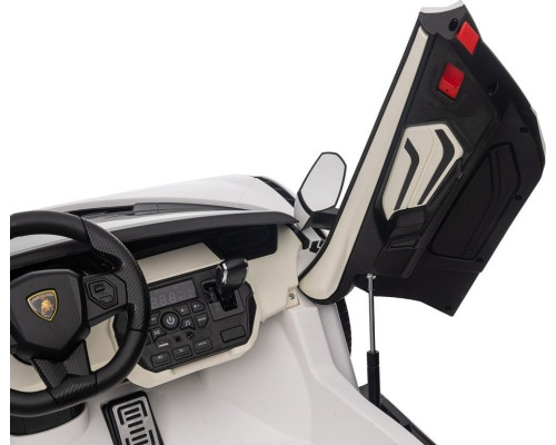 Дитяча акумуляторна машинка Lamborghini SIAN Біла