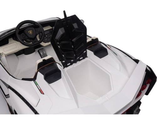 Дитяча акумуляторна машинка Lamborghini SIAN Біла