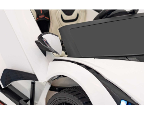 Дитяча акумуляторна машинка Lamborghini SIAN Біла