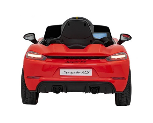 Дитяча акумуляторна машинка Porsche 718 MP4 Червона