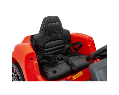 Дитяча акумуляторна машинка Porsche 718 MP4 Червона