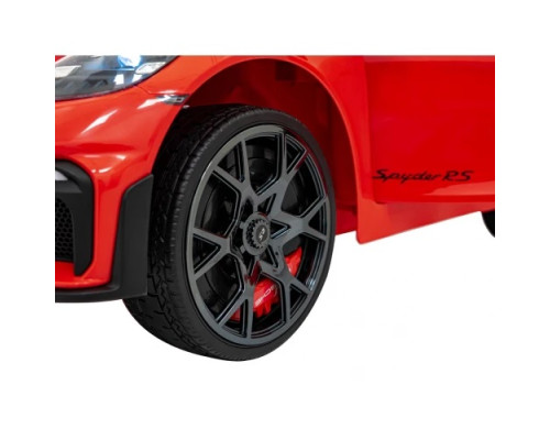 Дитяча акумуляторна машинка Porsche 718 MP4 Червона