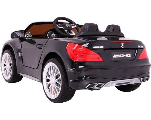 Дитяча акумуляторна машинка Mercedes Benz AMG SL65 S Чорна