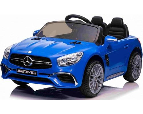 Дитяча акумуляторна машинка Mercedes Benz AMG SL65 S Синя