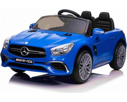 Дитяча акумуляторна машинка Mercedes Benz AMG SL65 S Синя