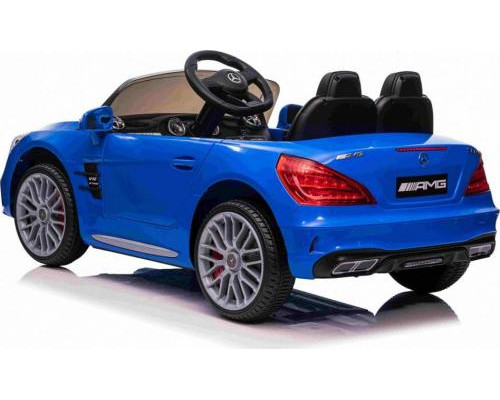 Дитяча акумуляторна машинка Mercedes Benz AMG SL65 S Синя