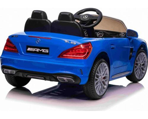 Дитяча акумуляторна машинка Mercedes Benz AMG SL65 S Синя