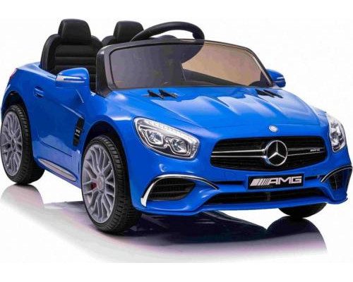 Дитяча акумуляторна машинка Mercedes Benz AMG SL65 S Синя