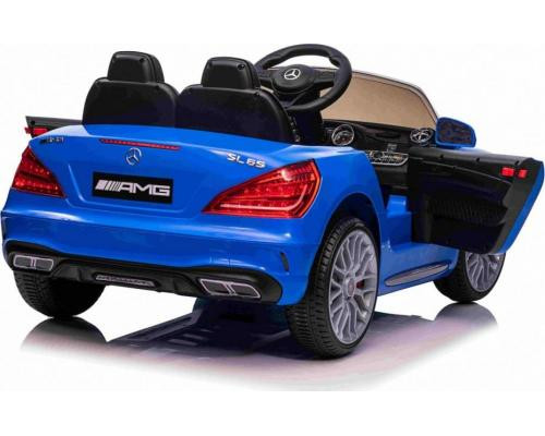 Дитяча акумуляторна машинка Mercedes Benz AMG SL65 S Синя