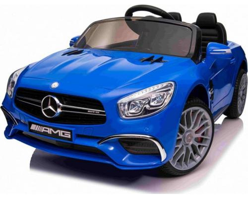Дитяча акумуляторна машинка Mercedes Benz AMG SL65 S Синя