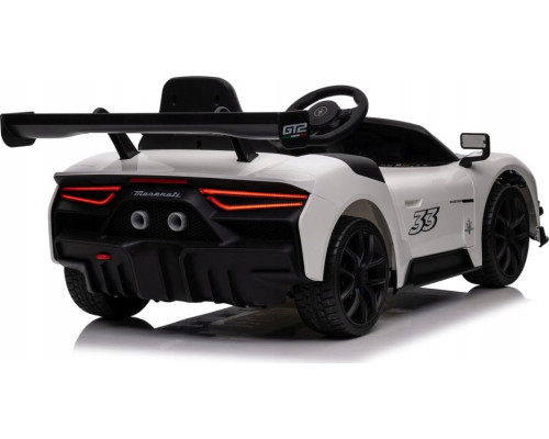 Дитяча акумуляторна машинка Maserati MC20 GT2 Біла