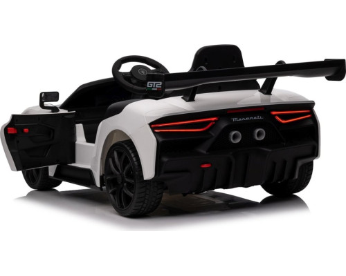 Дитяча акумуляторна машинка Maserati MC20 GT2 Біла