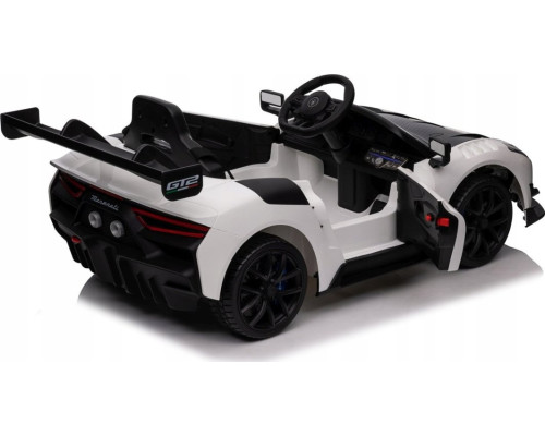 Дитяча акумуляторна машинка Maserati MC20 GT2 Біла