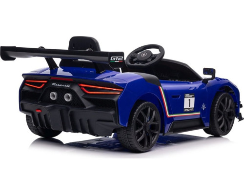 Дитяча акумуляторна машинка Maserati MC20 GT2 Синя