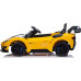 Дитяча акумуляторна машинка Maserati MC20 GT2 Жовта