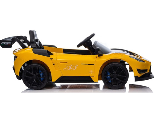 Дитяча акумуляторна машинка Maserati MC20 GT2 Жовта