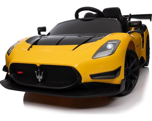 Дитяча акумуляторна машинка Maserati MC20 GT2 Жовта