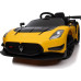 Дитяча акумуляторна машинка Maserati MC20 GT2 Жовта