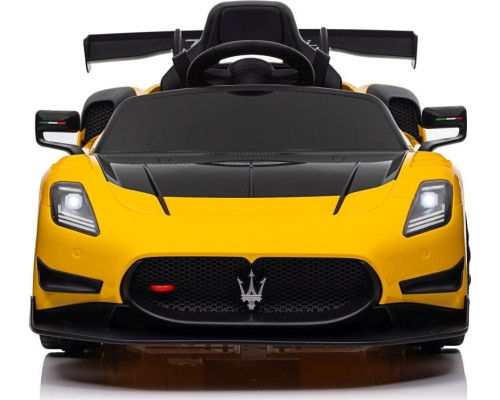 Дитяча акумуляторна машинка Maserati MC20 GT2 Жовта