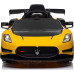 Дитяча акумуляторна машинка Maserati MC20 GT2 Жовта