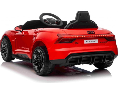 Дитяча акумуляторна машинка Audi RS E-Tron GT Червона