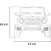 Дитяча акумуляторна машинка Mercedes Benz EQG Чорна