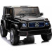 Дитяча акумуляторна машинка Mercedes Benz EQG Чорна