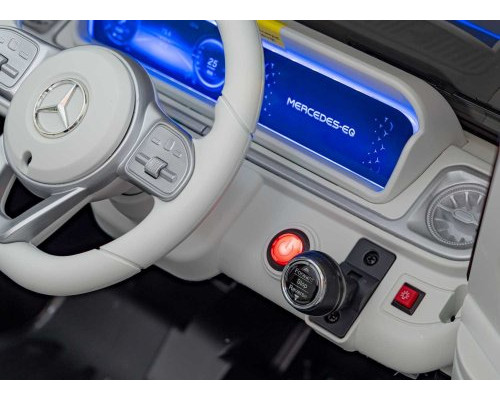 Дитяча акумуляторна машинка Mercedes Benz EQG Чорна