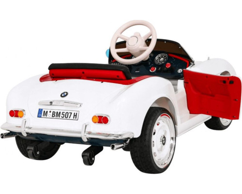 Дитяча акумуляторна машинка BMW 507 Retro Біла
