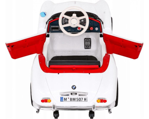 Дитяча акумуляторна машинка BMW 507 Retro Біла