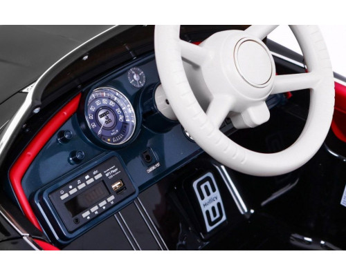 Дитяча акумуляторна машинка BMW 507 Retro Чорна