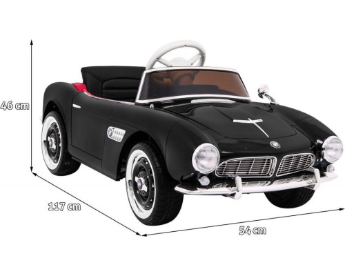 Дитяча акумуляторна машинка BMW 507 Retro Чорна