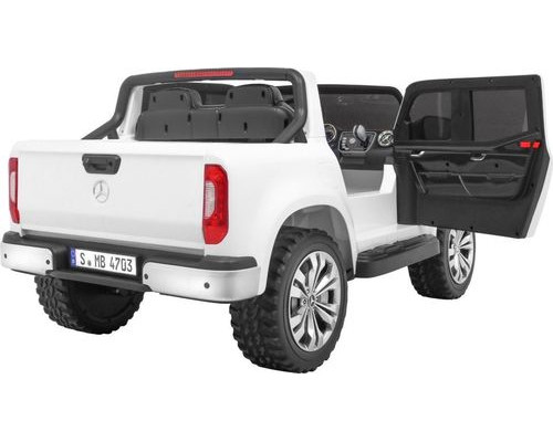 Дитяча акумуляторна машинка Mercedes Benz X-Class Біла